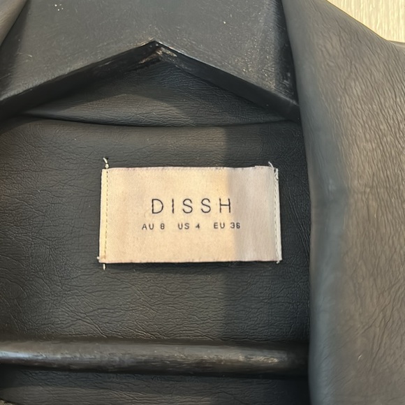 Dissh Faux Leather Blazer - US 4 - Picture 5 of 5